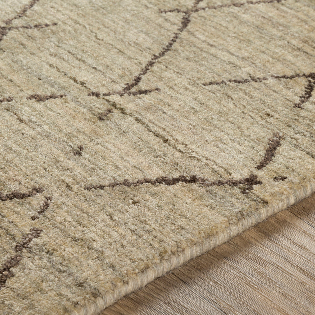 surya pokhara pok 2302 dark brown rug