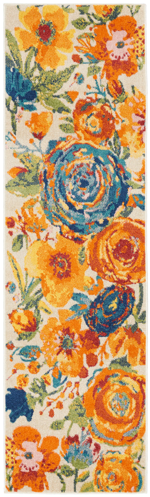 nourison allur alr07 ivory multicolor rug