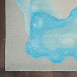 Nourison Prismatic PRS22 Sea Mist/Blue Rug