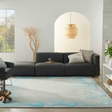 Nourison Prismatic PRS22 Sea Mist/Blue Rug