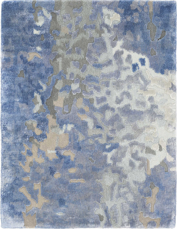 Nourison Prismatic PRS17 Denim Rug