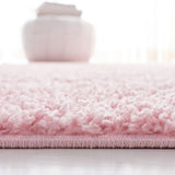 safavieh clearance primo shag prm300u light pink rug