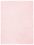 safavieh clearance primo shag prm300u light pink rug