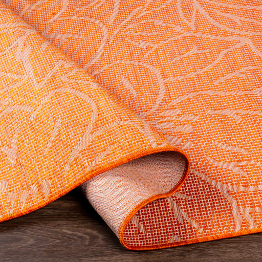 surya pasadena psa 2328 bright orange rug