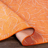 surya pasadena psa 2328 bright orange rug