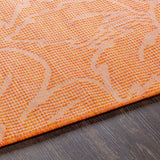 surya pasadena psa 2328 bright orange rug