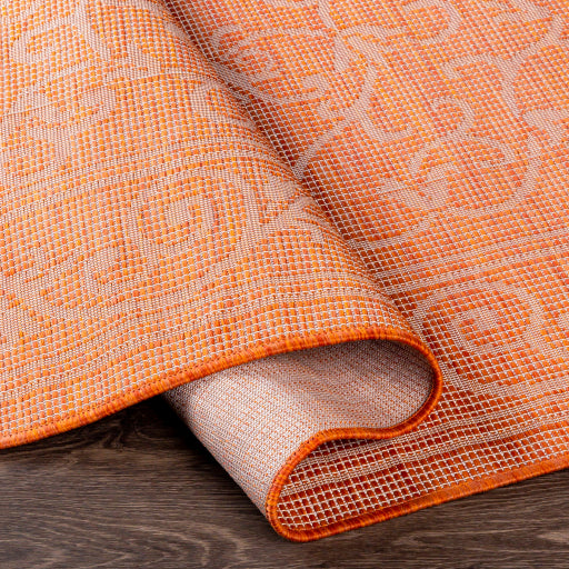 surya pasadena psa 2360 burnt orange rug