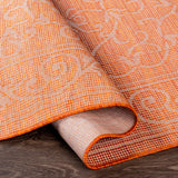 surya pasadena psa 2360 burnt orange rug