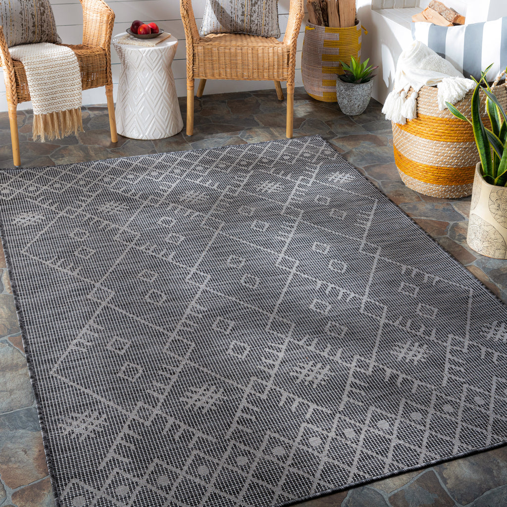 surya pasadena psa 2362 charcoal rug