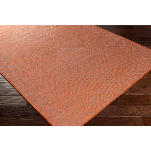 surya pasadena psa 2371 burnt orange rug