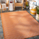 surya pasadena psa 2371 burnt orange rug