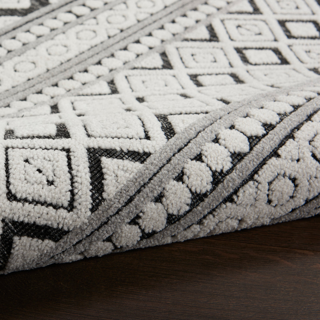 nourison key largo klg02 dark grey rug