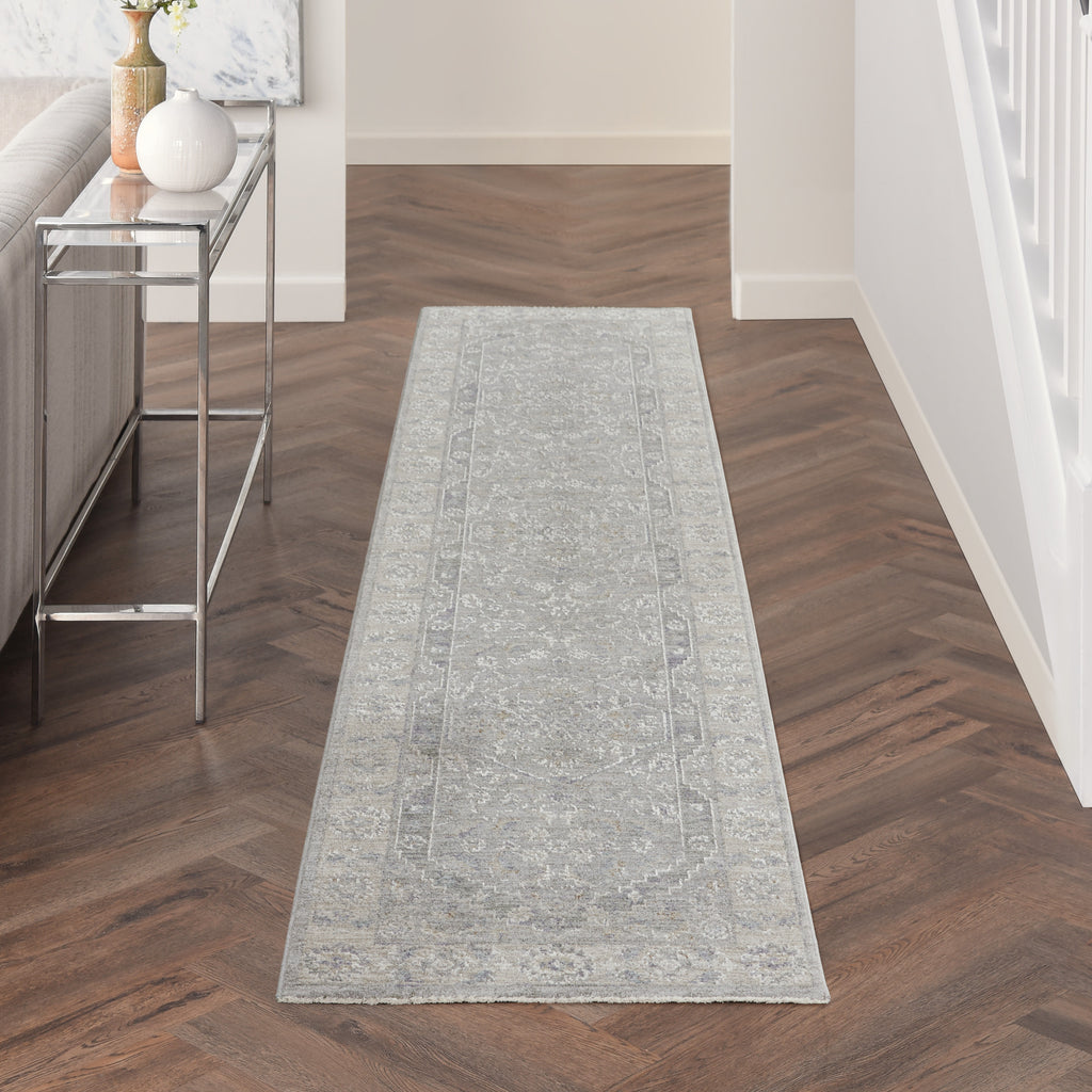 nourison infinite ift02 grey rug