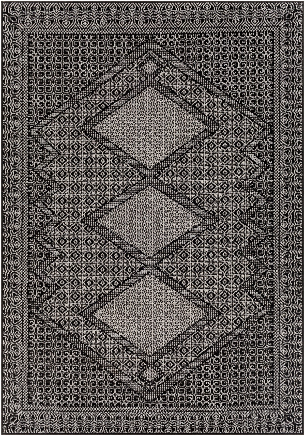 surya pisa pss 2346 medium grey rug