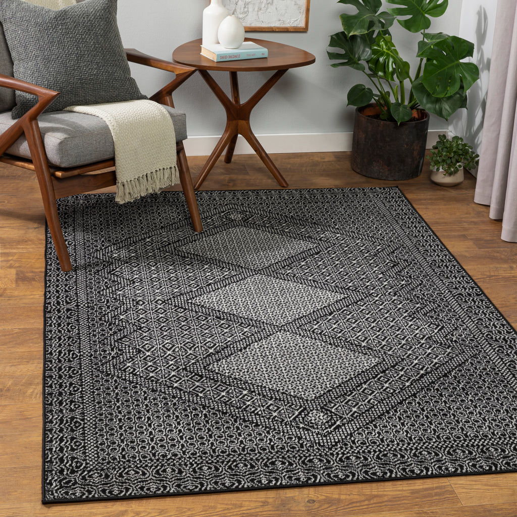 surya pisa pss 2346 medium grey rug