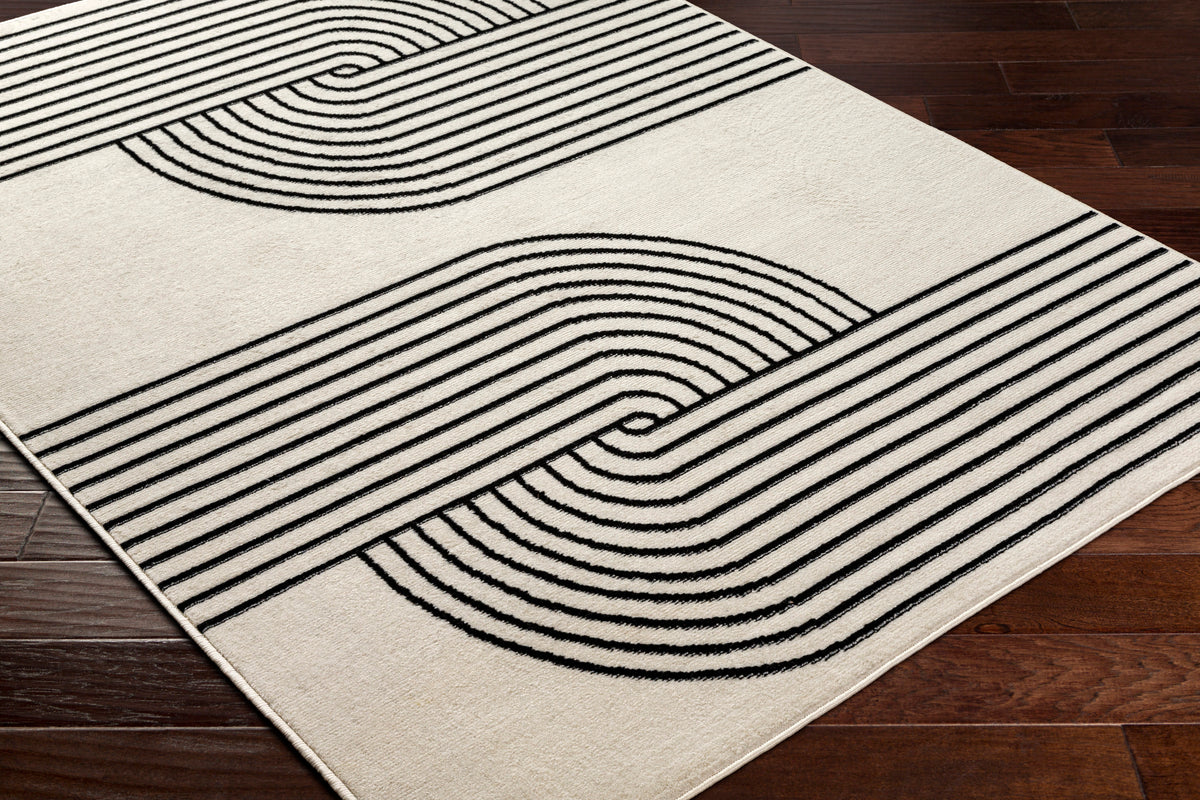 surya pisa pss 2355 light grey rug