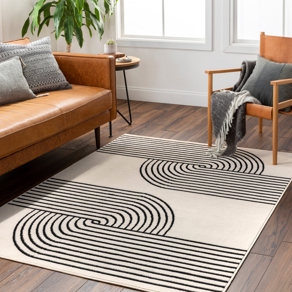 surya pisa pss 2355 light grey rug