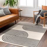 surya pisa pss 2355 light grey rug
