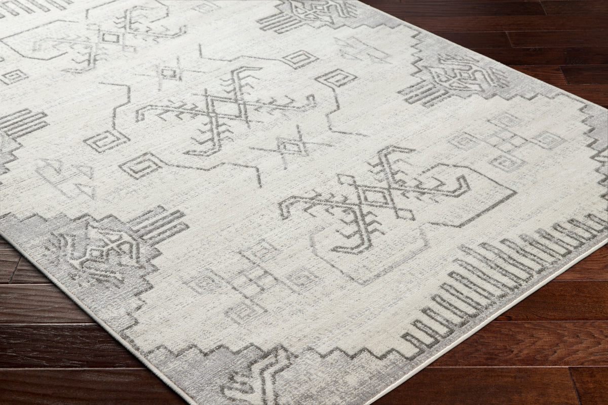 surya pisa pss 2360 light grey rug
