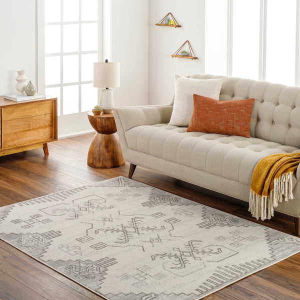 surya pisa pss 2360 light grey rug