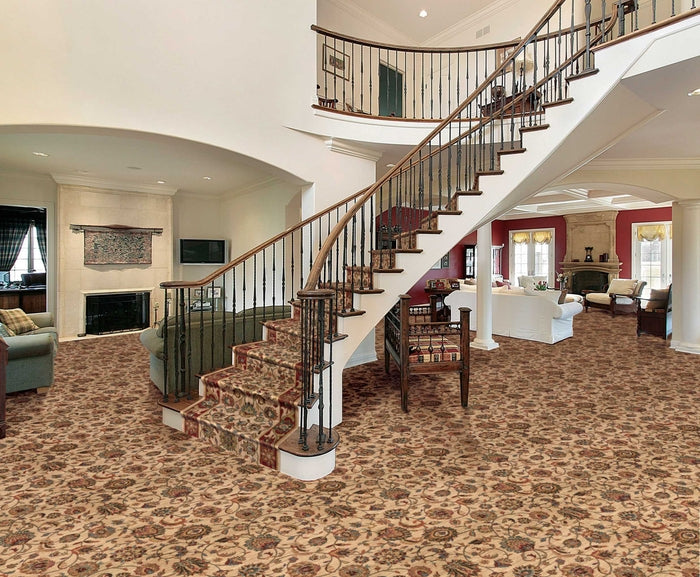Rugs Done Right Custom Grand Parterre PT01 Natural Rug