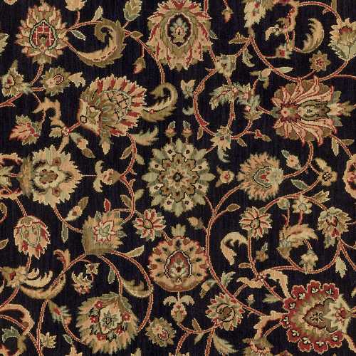 Rugs Done Right Custom Grand Parterre PT05 Midnight Rug
