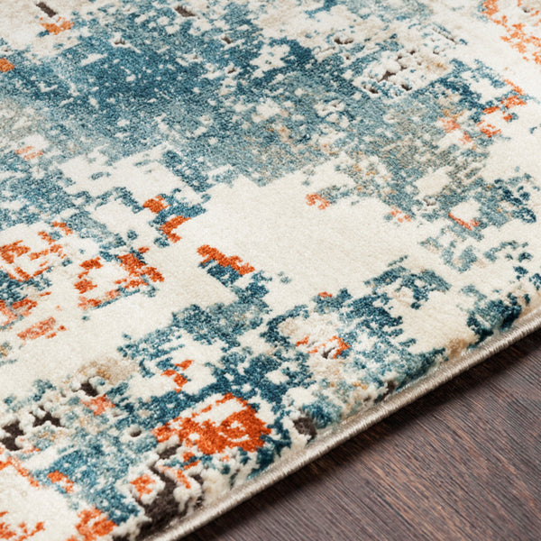 Contemporary Surya Teal Rug | Multi Colored Rugs | Rugs Done Right
