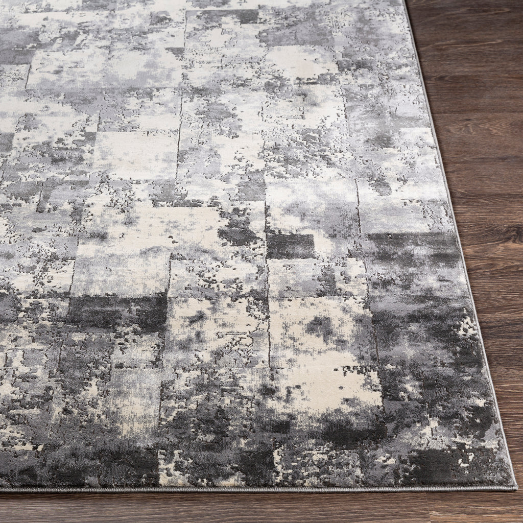 surya rug co pune pun 2306 charcoal rug