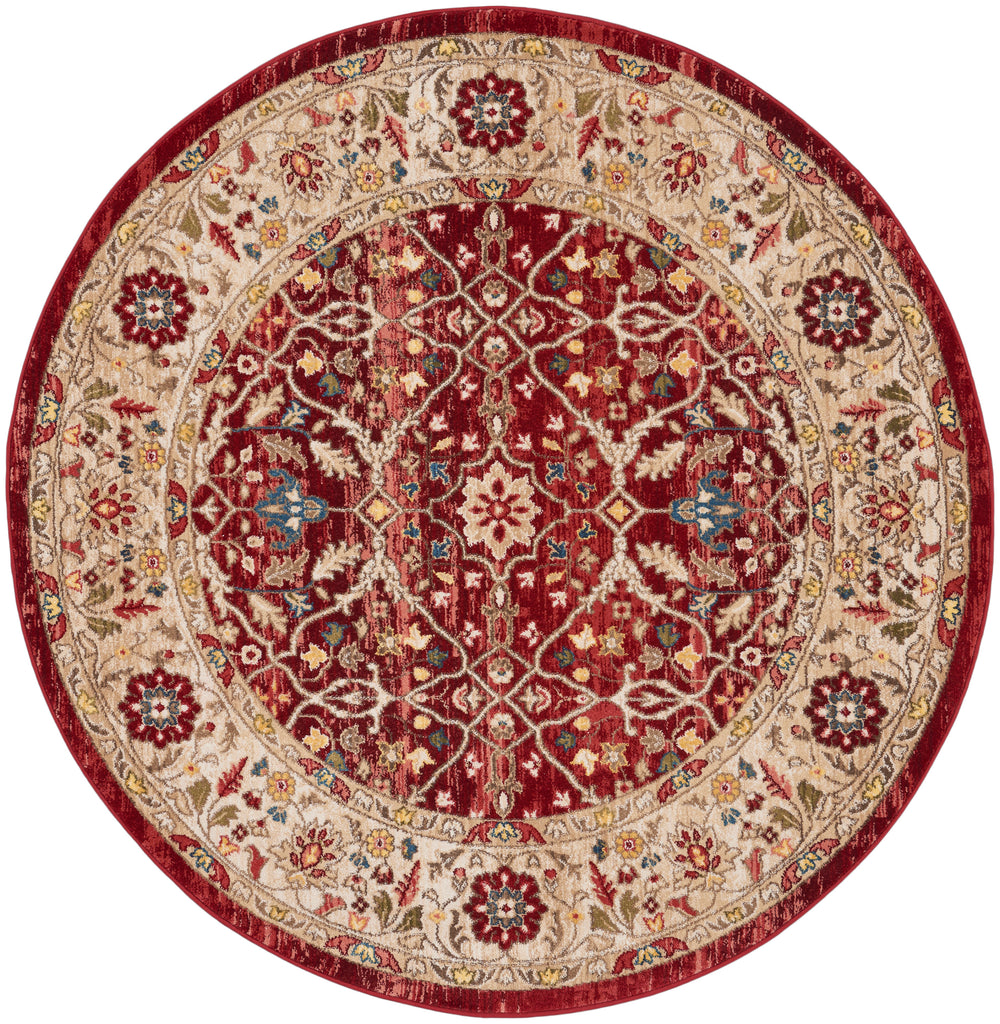 nourison karisma kar03 brick ivory rug