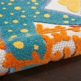 nourison aloha alh24 multicolor rug