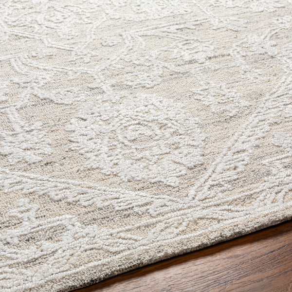 surya piazza pzz 2304 white rug