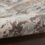 nourison tangra tnr02 grey multi rug