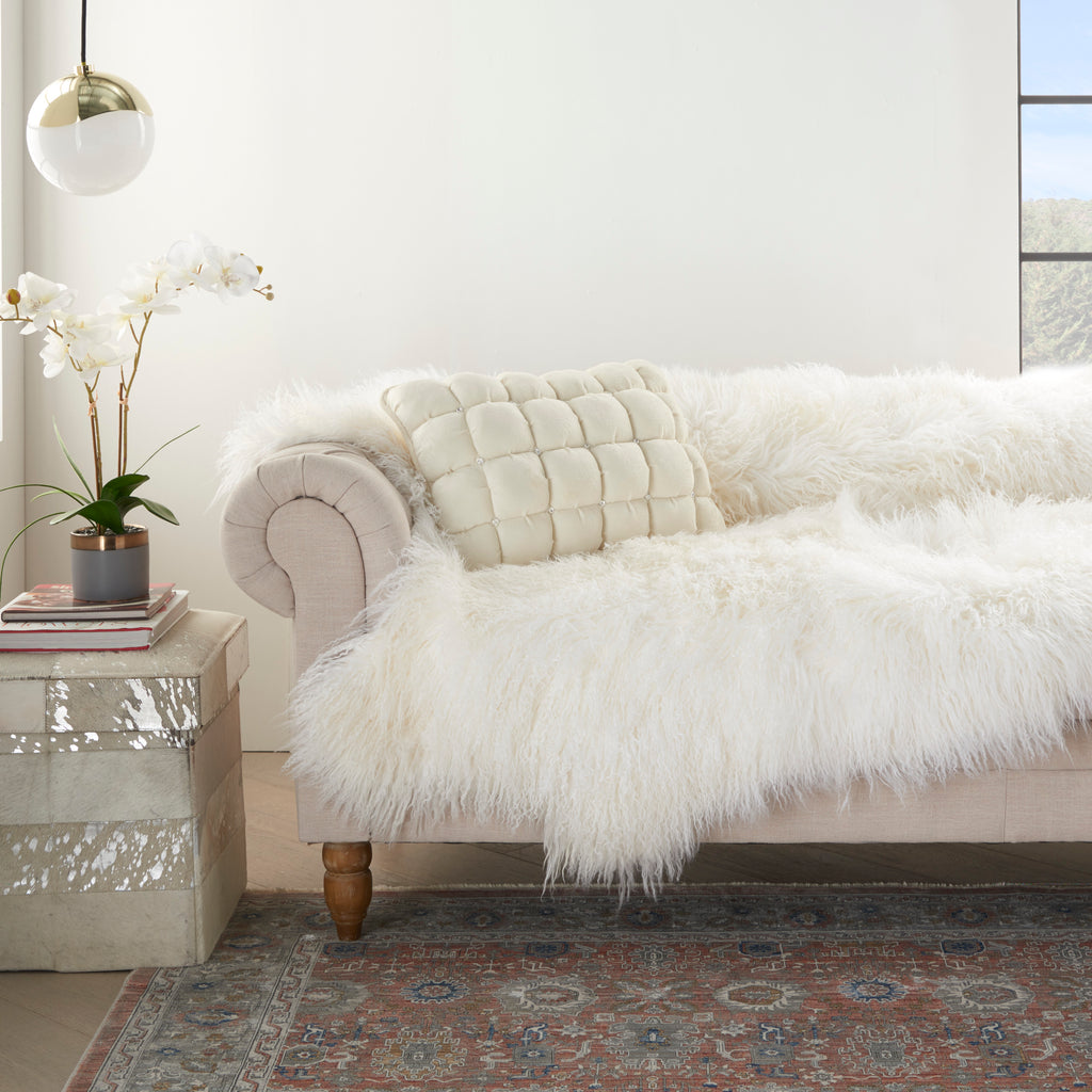 nourison sofia ys104 ivory pillow
