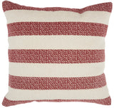 nourison life styles dl508 red pillow