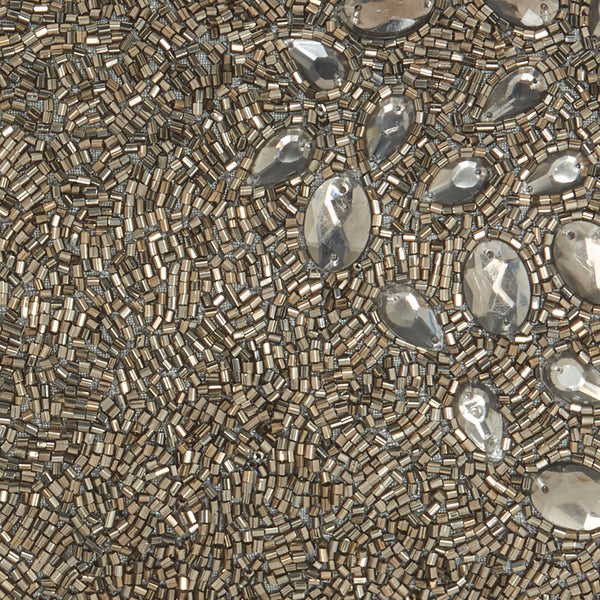 nourison luminescence z5000 pewter pillow