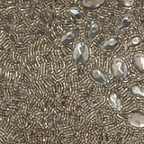 nourison luminescence z5000 pewter pillow