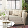 nourison life styles gt022 cream pillow