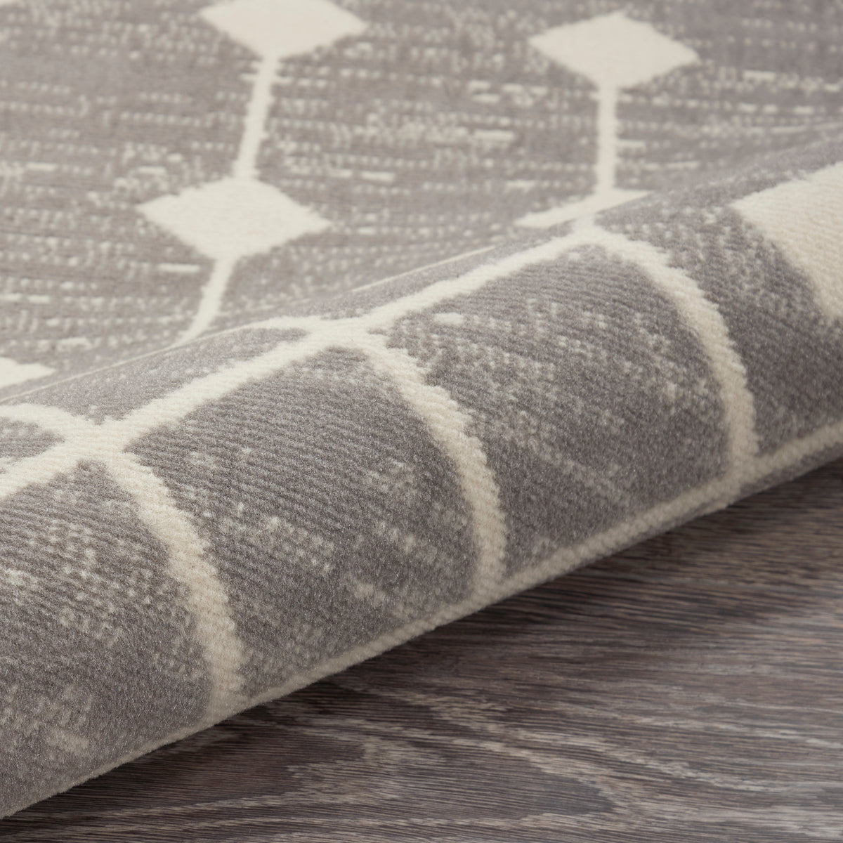nourison grafix grf37 grey rug