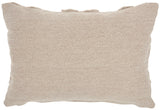 nourison life styles gt022 khaki pillow
