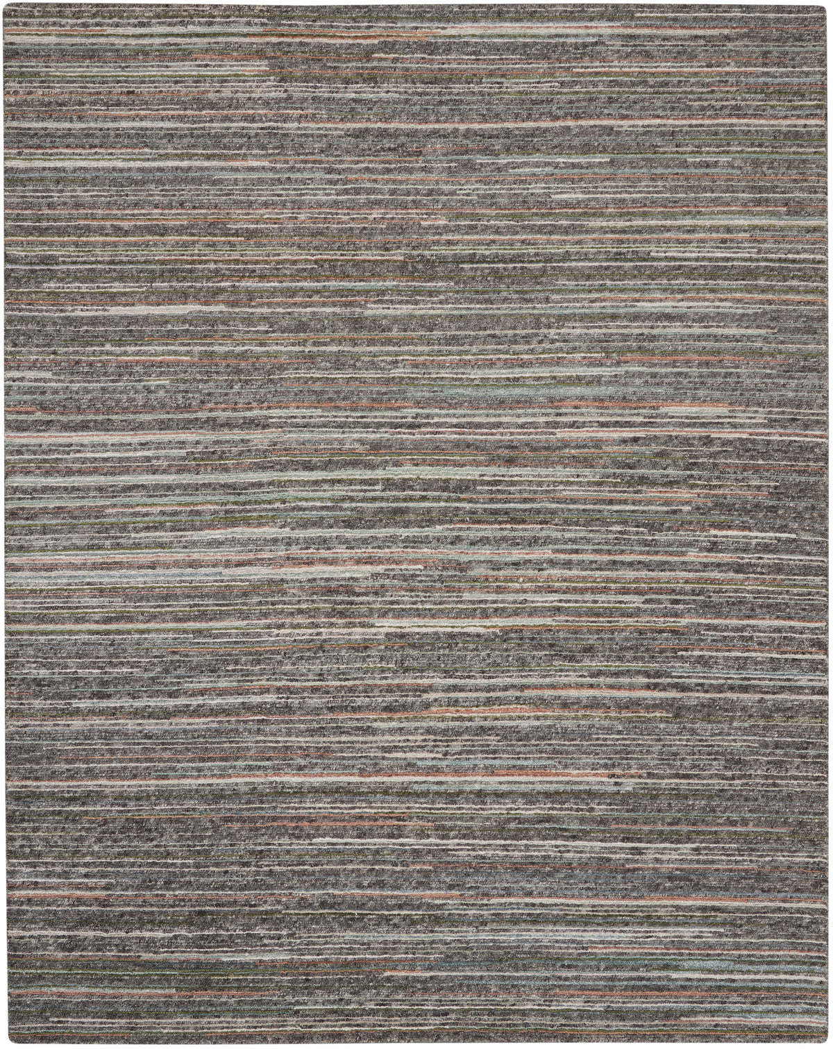 nourison plateau pae01 grey green rug