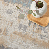 nourison ck005 enchanting ech02 ivory seaglass rug