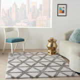 nourison highlands hnd01 grey rug