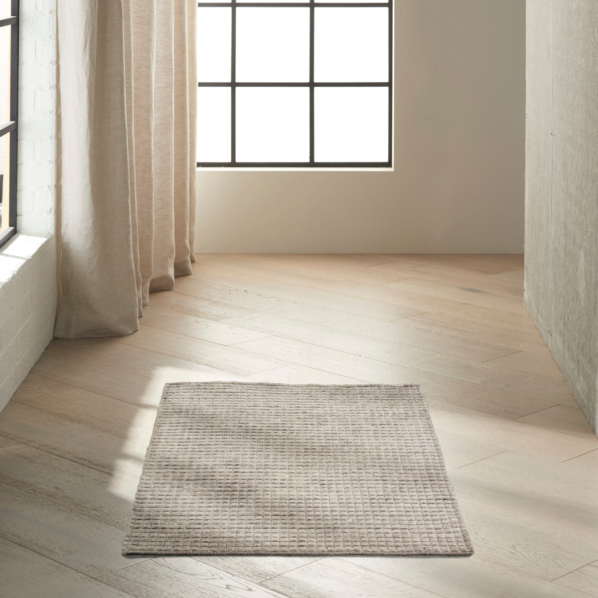 nourison pretoria ck890 stone rug