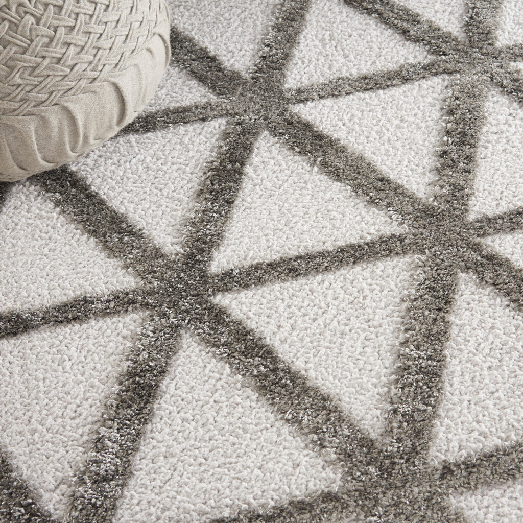 nourison highlands hnd01 grey rug