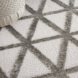 nourison highlands hnd01 grey rug