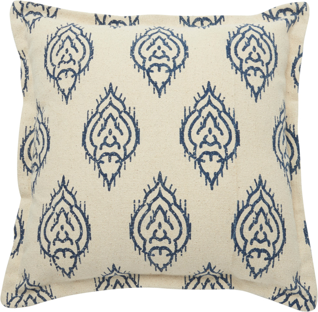 nourison life styles dl561 indigo pillow