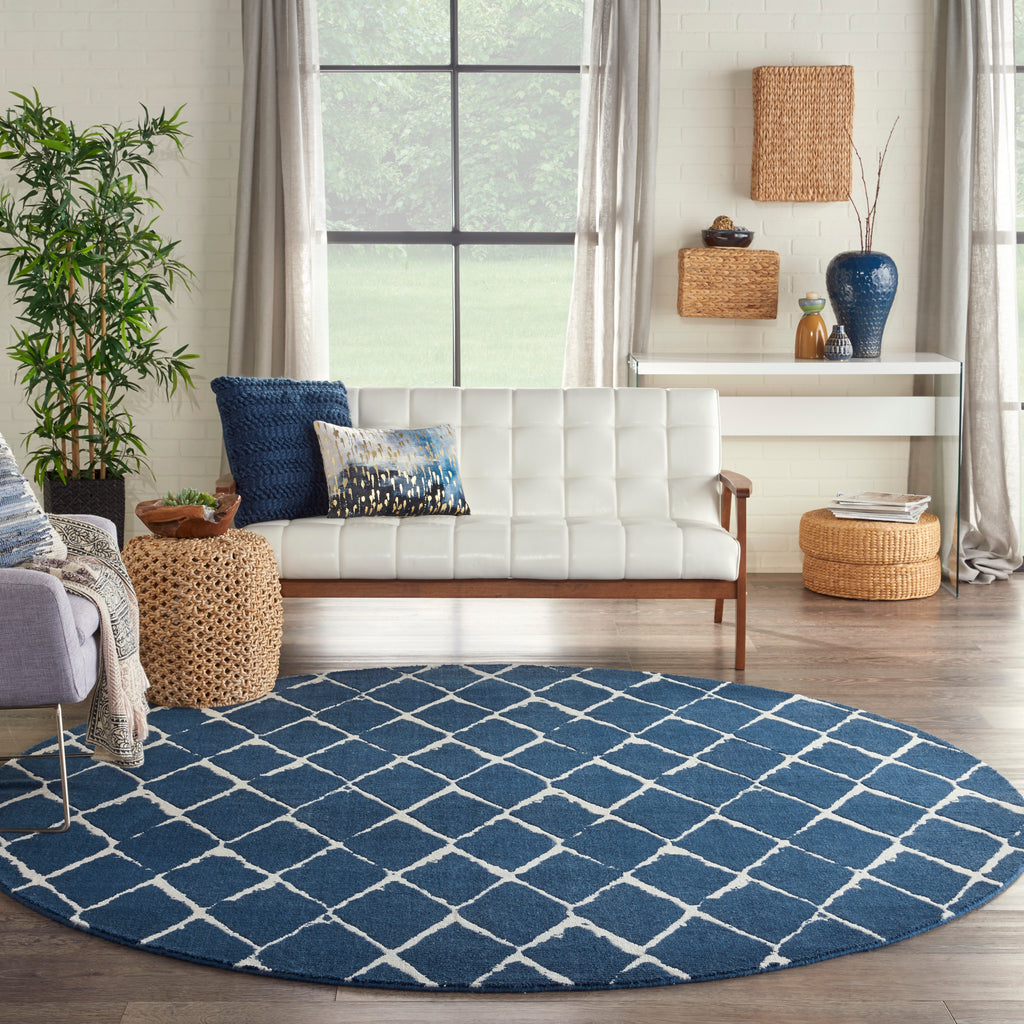 nourison twilight twi15 navy rug