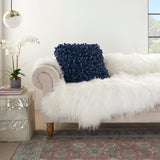 nourison sofia ys103 navy pillow
