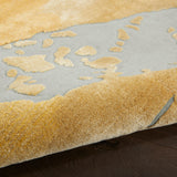 nourison prismatic prs19 grey gold rug