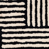 Surya Rug Co. Quartz Black Rug | Rugs Done Right | Mid - Century Modern Rugs